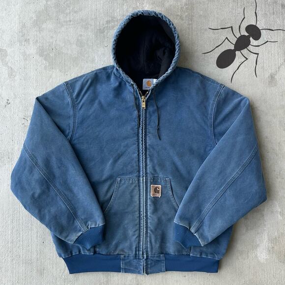 Carhartt | Jackets & Coats | Vintage Y2k Carhartt J68 Blu Blue